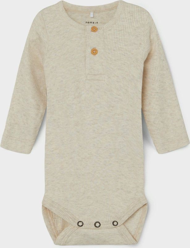 NAME IT - Romper - Voor Jongens - Lange Mouwen - Ronde Hals