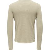 ONLY & SONS Mannelijke gebreide trui structuur, Zilvervoering., L