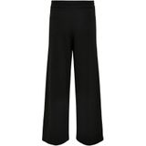 ONLY GIRLS - Broek met Wijde Pijpen - Zwart - Katoen - Verstelbare Taille