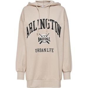 ONLDREAMER - LIFE ATHL OVERSIZE TUNIC - Pumice Stone - Tops