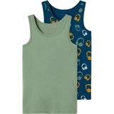 Name it - Hemden 2-Pack - Groen - Jongens