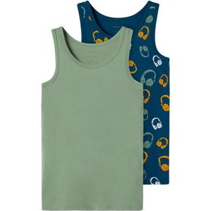 Name it - Hemden 2-Pack - Groen - Jongens