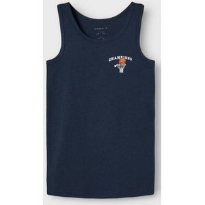 Name it - Hemden - Blauw - 2-Pack - Onderhemd Kind