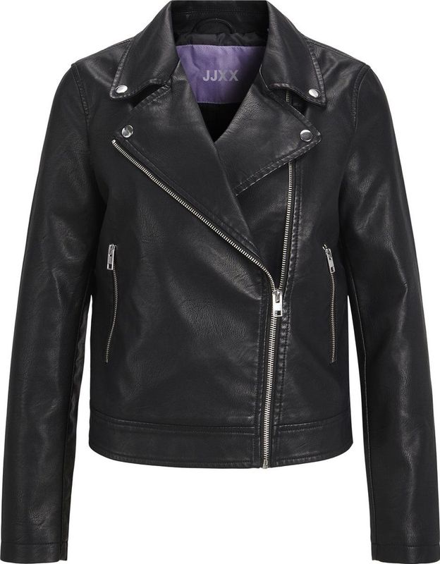 Jack & Jones - Gail Biker Jjxx - Jas - Kunstleer - Waterafstotend