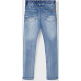 Jogger-Fit Jeans - Blauw - Katoen - Slim Fit - Verstelbare Taille
