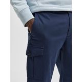 SELECTED FEMME - Cargobroek - Dark Sapphire - Smalle Pasvorm - Middelhoge Taille
