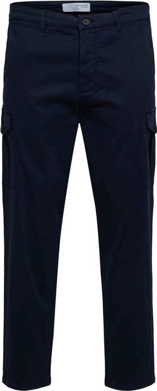 SELECTED FEMME - Cargobroek - Dark Sapphire - Smalle Pasvorm - Middelhoge Taille