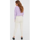 Capri Broek - Effen - Sweatstof - Tapered - Mid Waist