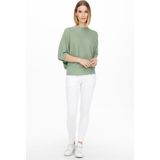 JDY - JDYNEW BEHAVE BATSLEEVE PULLOVER - Basil Melange - Katoen