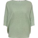 JDY - JDYNEW BEHAVE BATSLEEVE PULLOVER - Basil Melange - Katoen