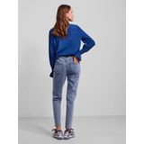 Pieces PCKESIA MOM HW ANK DST JNS LB142 NOOS Dames Jeans Light Blue Denim