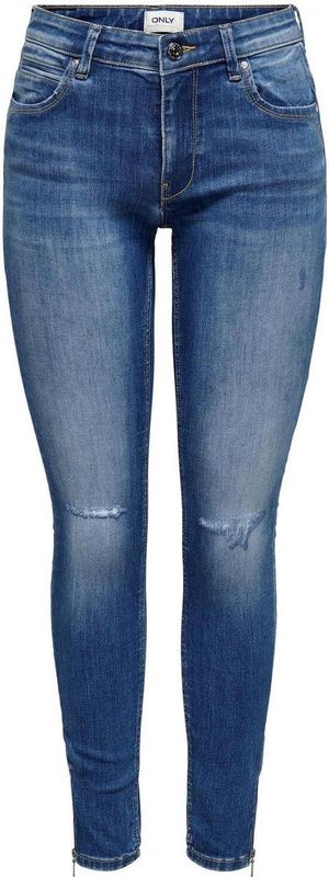 Only Jeans Onlkendell Life Rg Sk Ank Dt Tai051 15251364 Medium Blue Denim Dames