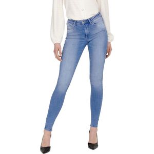 Onlpower - Skinny Fit Jeans - Blauw - Katoen - Mid Waist