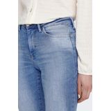 Skinny Fit Jeans - Mid Waist - Blauw - Katoen - Riemlussen