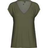 Pieces T-shirt Pckamala Tee Noos Bc 17095260 Grape Leaf Dames