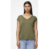 Pieces T-shirt Pckamala Tee Noos Bc 17095260 Grape Leaf Dames