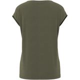 Pieces T-shirt Pckamala Tee Noos Bc 17095260 Grape Leaf Dames