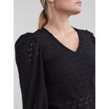 PIECES - Blouse 'Christy' - Zwart - Blouseshirt