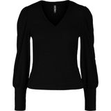 PIECES - Blouse 'Christy' - Zwart - Blouseshirt