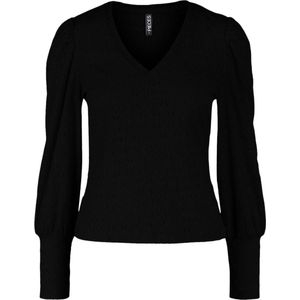 PIECES - Blouse 'Christy' - Zwart - Blouseshirt