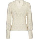 Pcchristy - Blouse - V-hals - Gerimpelde Stof - Relaxed Fit