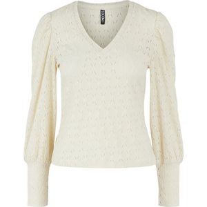 Pcchristy - Blouse - V-hals - Gerimpelde Stof - Relaxed Fit