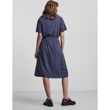 Pieces - Pcolivia SS - Midi-jurk - Blauw Grijs