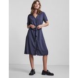 Pieces - Pcolivia SS - Midi-jurk - Blauw Grijs