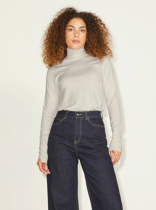 Coltrui - Licht Gebreid - Casual - 80% Viscose - Roll Nek