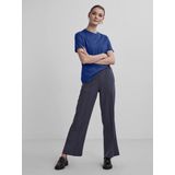 T-shirt - Effen - Jersey - Normale Pasvorm - Kwartmouw