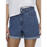 Onlvega Hw Mom Dnm Shorts Noos Dames Broek