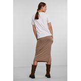 Pieces T-shirt Pcria Ss V-neck Solid Tee Noos Bc 17120455 Bright White Dames