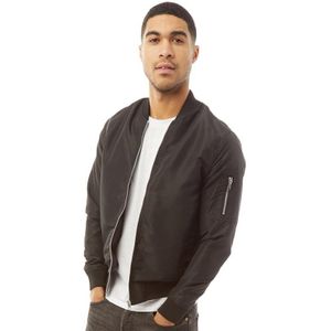 Jack & Jones - Mash Bomber - Heren Jas - Zwart - Polyester