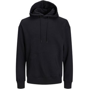 Jack & Jones Jjestar Basic Hoodie voor heren, zwart.