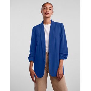 Pieces - Boss - Blazer - Blauw - 79% Polyester, 16% Viscose, 5% Elastaan