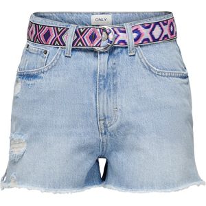 Only Onlrobyn Ex Hw St Vintage Dnm Shorts Dot Dames Broek