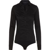Vero Moda - Lady String Body - Zwart - Katoen - Lange Mouwen