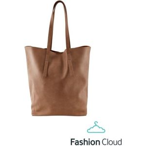 Pieces Veidi Shopper Tamain BEIGE One Size