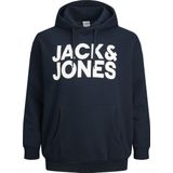 Jack & Jones - Crop Logo Hoodie - Groen - Katoen - Regular Fit