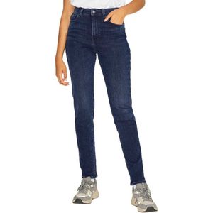 Jack & Jones - Damesbroek - Denim Blauw - Enkellengte - Klassieke Stijl