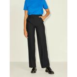 Jack & Jones Mary Regular Broek Met Hoge Taille Zwart Vrouw