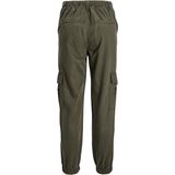 Jack & Jones Holly Cargobroek - Effen - Hoge Taille - Rib Manchet - Relaxed Fit