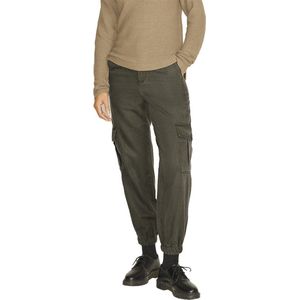 Jack & Jones Holly Cargobroek - Effen - Hoge Taille - Rib Manchet - Relaxed Fit