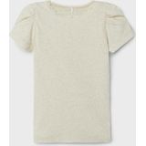 T-shirt - Gestreept - Ribgebreid - Biologisch Katoen - Regular Fit