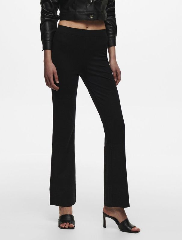 Jacqueline de Yong Broek Jdypretty Flare Pant Jrs Noos 15196908 Black Dames