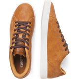 Jack & Jones - Boss Pu - Sneakers - Zwart - 100% Mesh