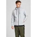 JACK & JONES - Sweater - Grijs - 60% Gerecycled Polyester, 40% Katoen