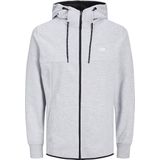 JACK & JONES - Sweater - Grijs - 60% Gerecycled Polyester, 40% Katoen