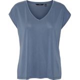 T-shirt - V-Hals - Korte Mouwen - Relaxed Fit