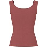 Pieces - Kitte - Tanktop - Effen - Katoenmix - Slim Fit